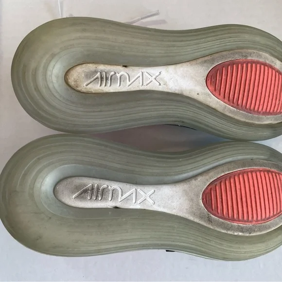 Nike Air Max 720 Pink Sea Shoes Lava Glow Blue Flury - Picture 3 of 7